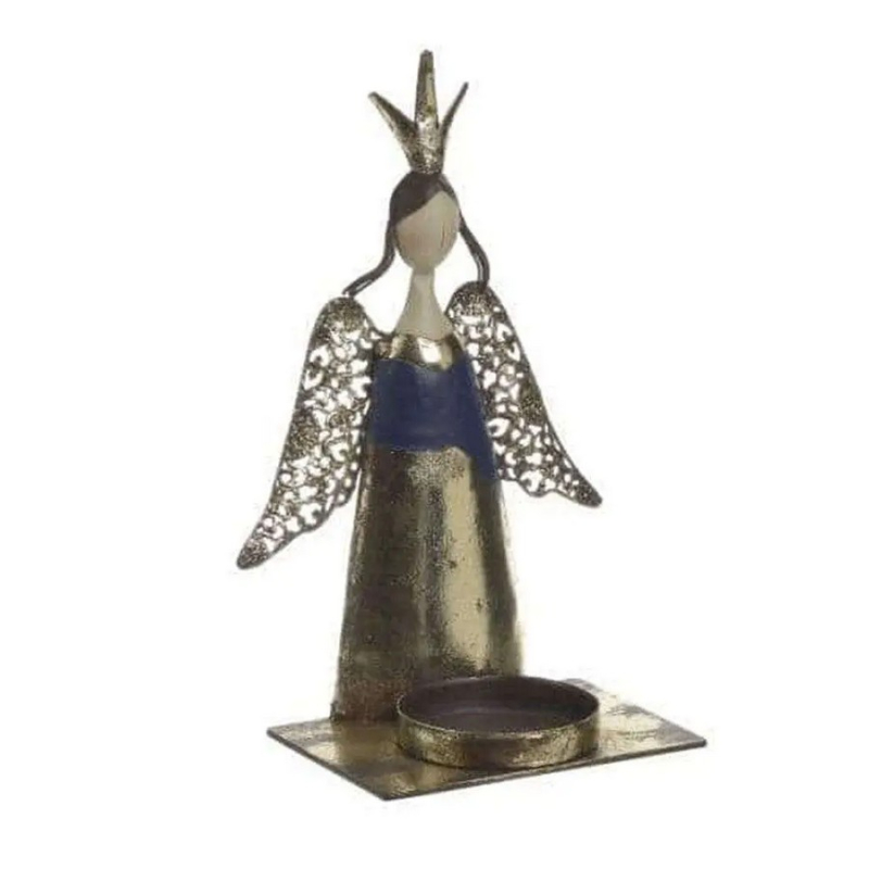 Άγγελος Διακοσμητικός μεταλλικός 12x7x19cm