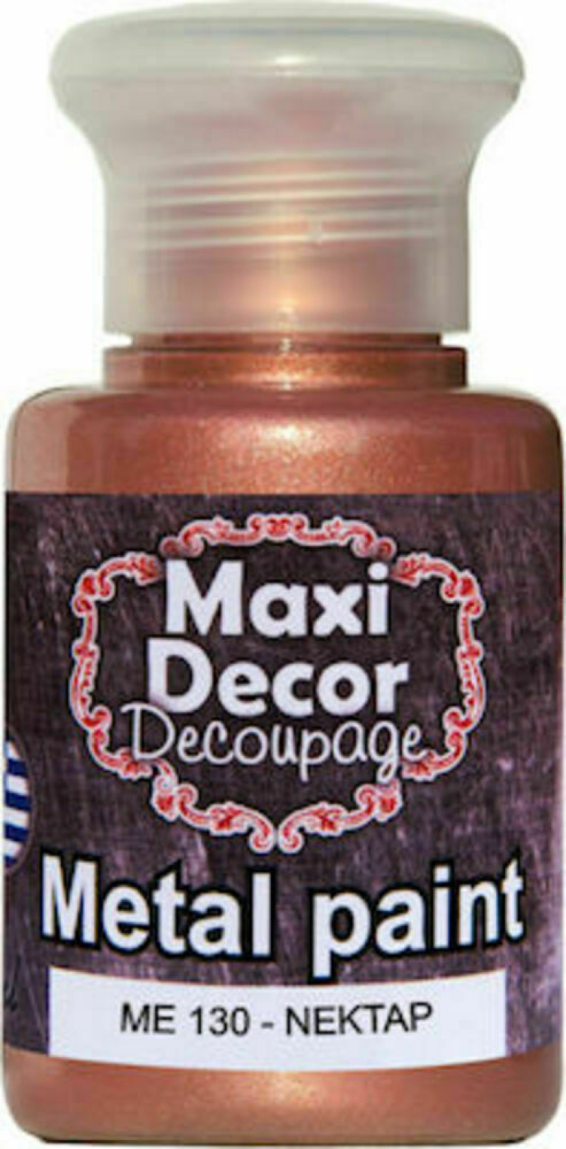 Ακρυλικό Μεταλλικό χρώμα Maxi Decor 60ml Νέκταρ ΜΕ 130