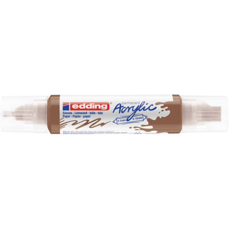 Ακρυλικός μαρκαδόρος edding 5400 2-3mm/5-10mm Hazel