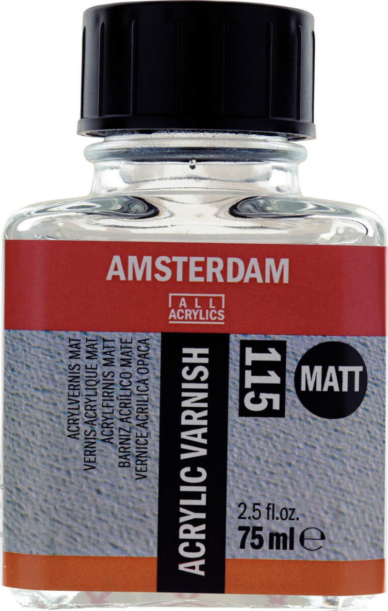 Amsterdam Βερνίκι Ακρυλικών Matt 75ml 115