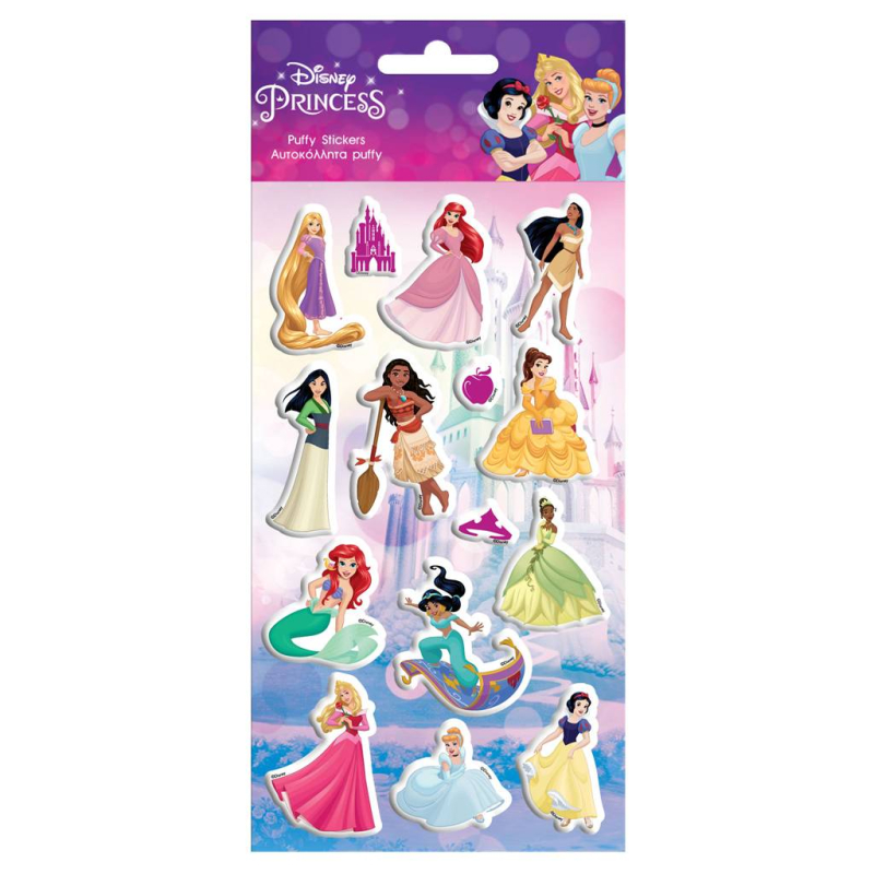 Αυτοκόλλητα Princess puffy