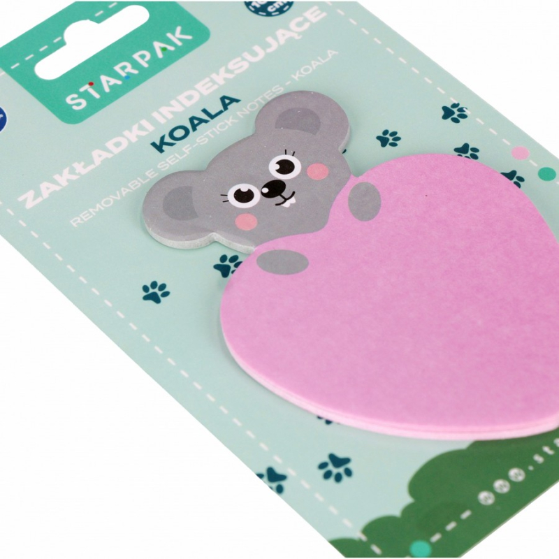 Αυτοκόλλητα χαρτάκια Koala 10x7cm 25 τεμ