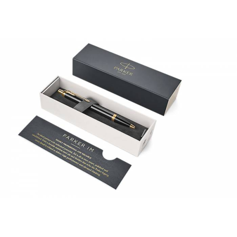 Ballpoint Parker IM Core Laque Black GT