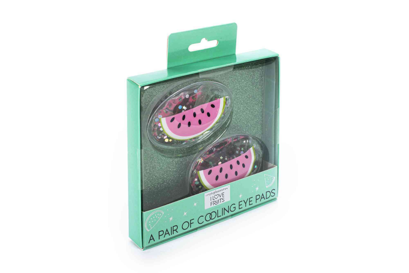 Cooling Eye Pads Reusable Tri-Coastal Watermelon