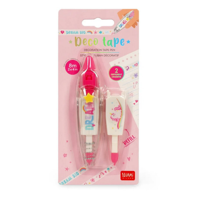 Deco tape Legami Unicorn με 2 σχέδια
