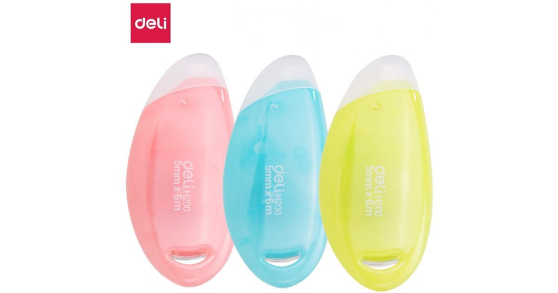 Διορθωτική ταινία Deli Cover Up 5mmx6m EH20001