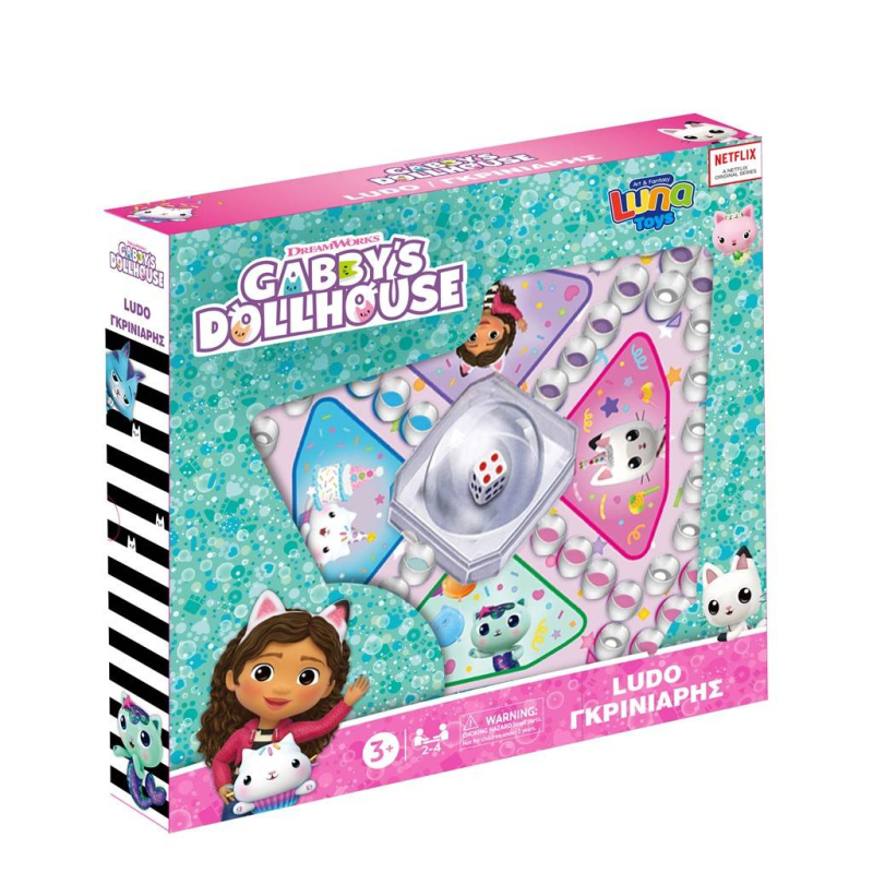 Επιτραπέζιο γκρινιάρης Gabbys Dollhouse pop up