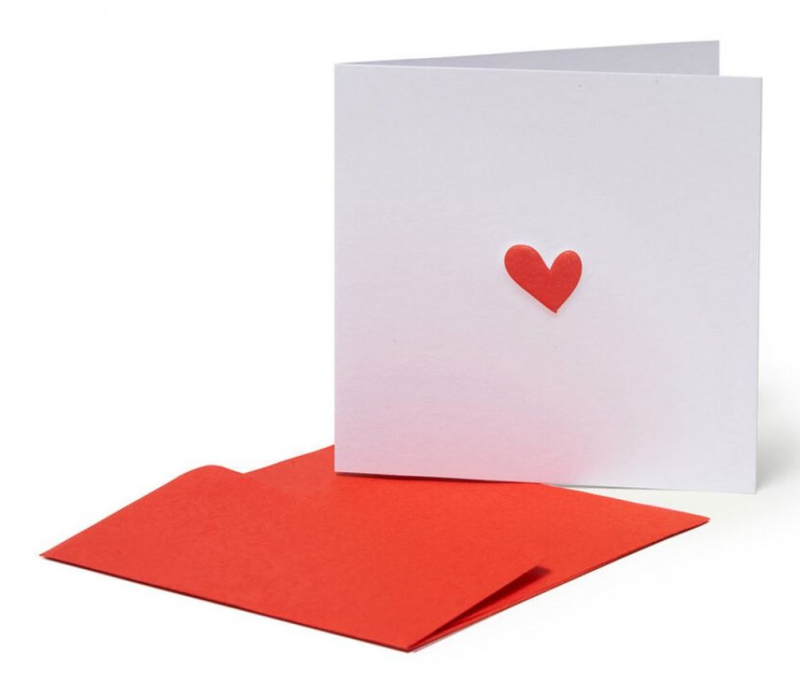 Ευχετήρια Κάρτα Legami small Heart 7x7cm