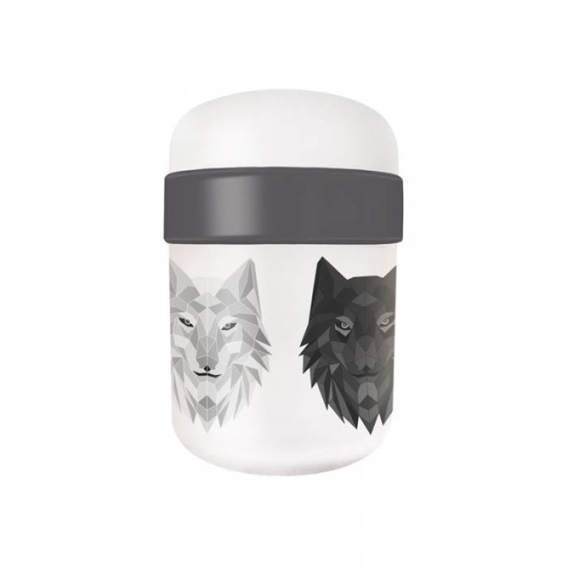 Φαγητοδοχείο Chic Mic Bamboo Bioloco plant Wolf BPLP311
