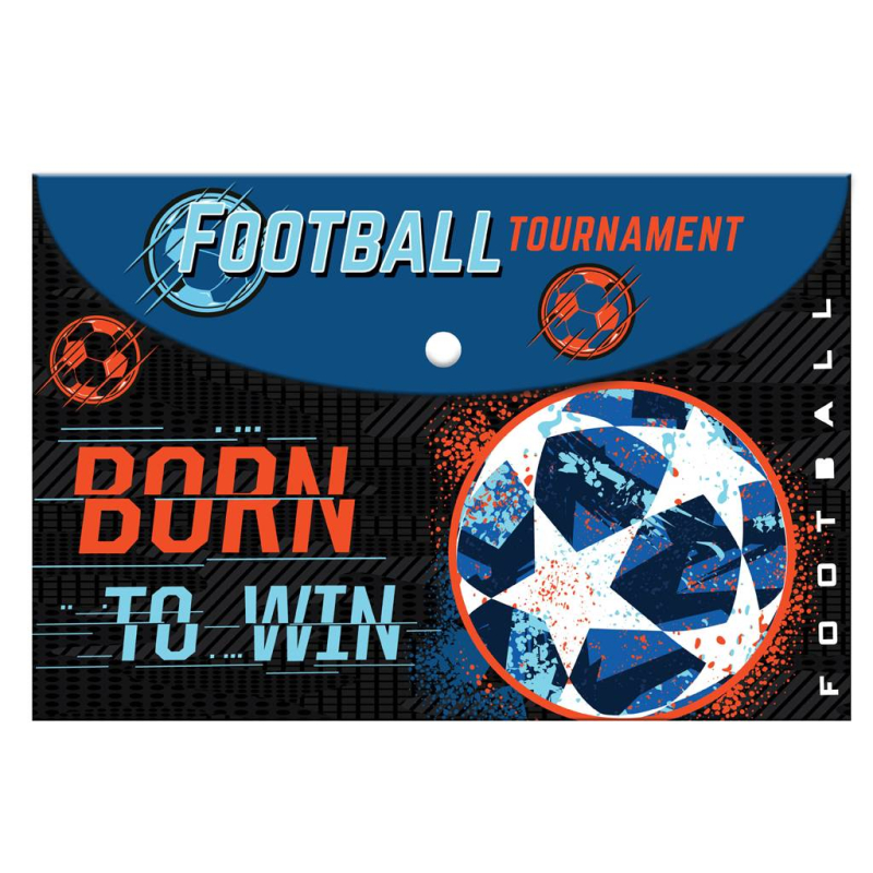 Φάκελος κουμπί Α4 Must Born to win