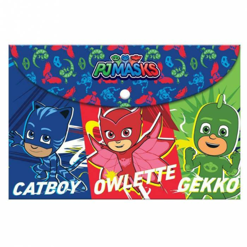Φάκελος κουμπί Α4 Pj Masks