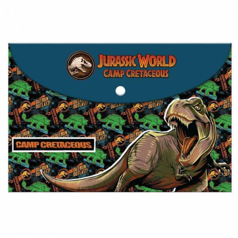 Φάκελος κουμπί Jurassic A4