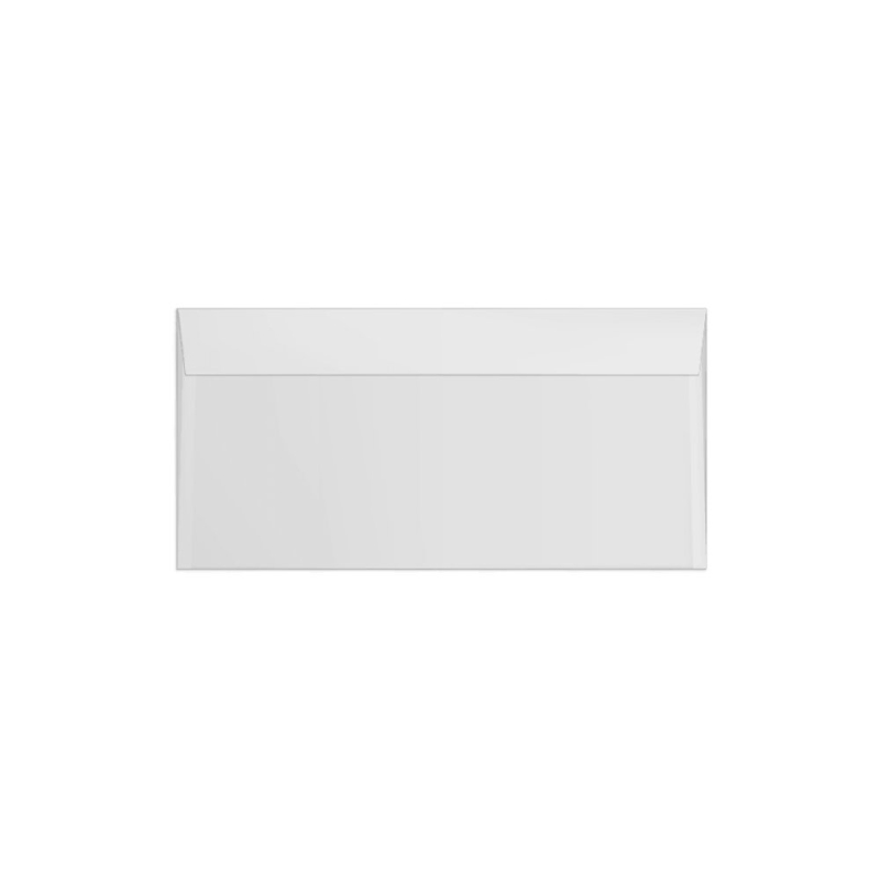 Φάκελος Metron Καρρέ Λευκός Αυτοκόλλητος 11x23 cm 90gr. 500τεμ