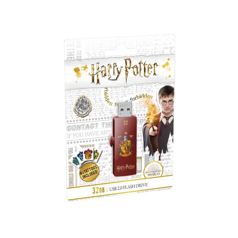 Flash USB 2.0 Drive Emtec M730 Harry Potter Gryffindor 32GB