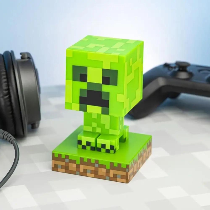 Φωτιστικό Minecraft Creeper Icon
