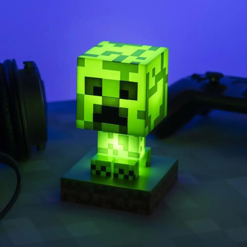 Φωτιστικό Minecraft Creeper Icon