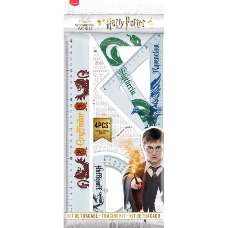 Γεωμετρικό σετ οργάνων Harry Potter 4 τεμ