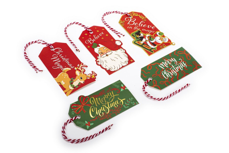 Gift tags Tri-Coastal 20τεμ Christmas Magic
