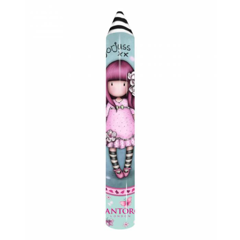 Γόμα Gorjuss Sparkle & Bloom σε σχήμα μολύβι Cherry Blossom 798GJ05