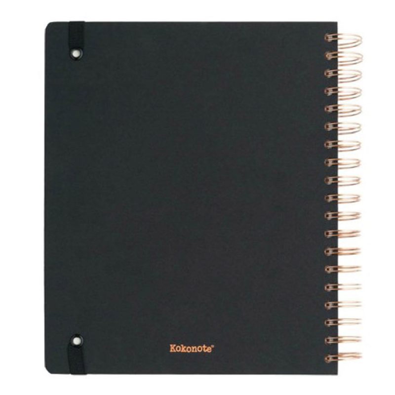 Ημερολόγιο ακαδημαϊκό Black to black by kokonote εβδομαδιαίο 21x25cm
