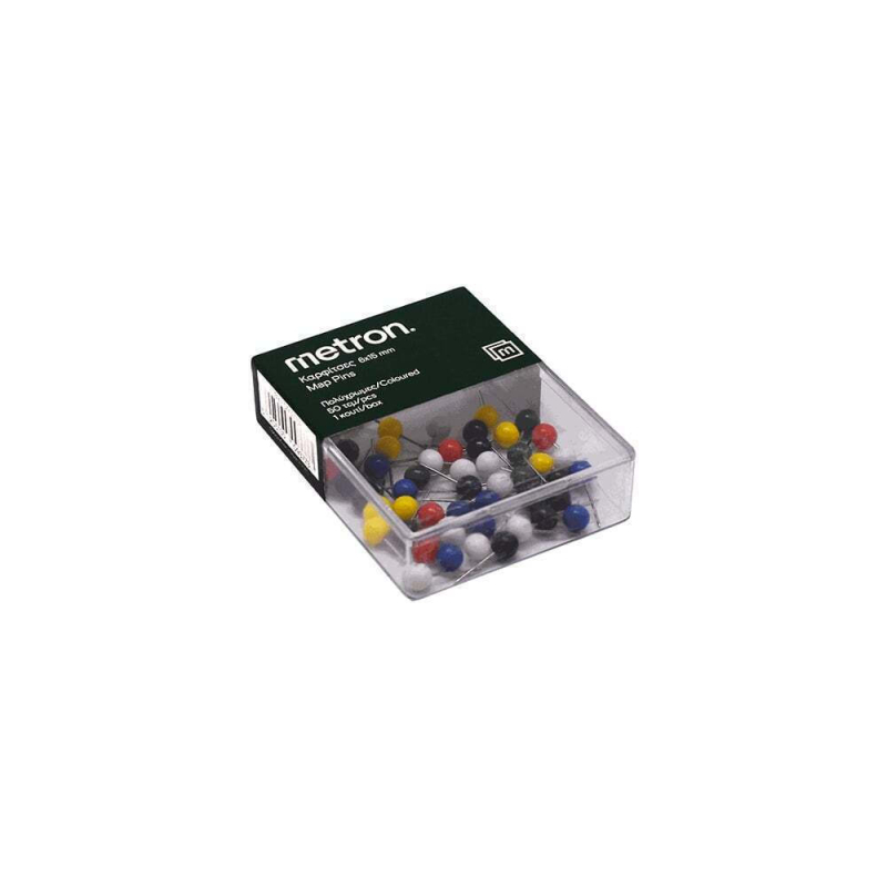 Κάρφιτσες Metron 50 τεμ. Φ6x15mm