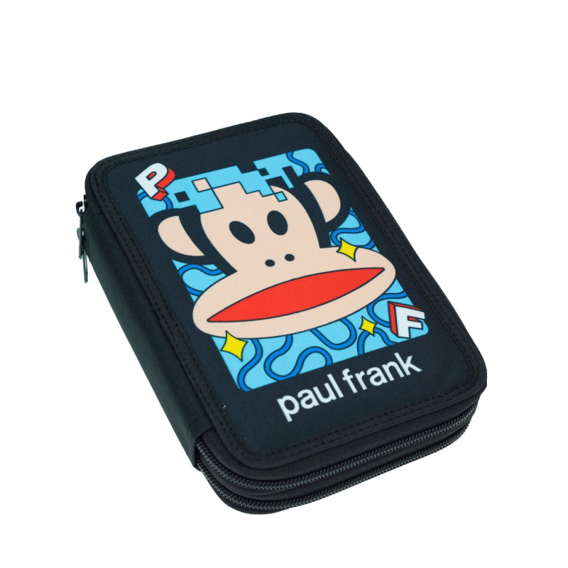 Κασετίνα BMU Paul Frank Διπλή Τετράγωνη Γεμάτη Digital