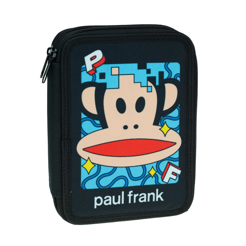 Κασετίνα BMU Paul Frank Διπλή Τετράγωνη Γεμάτη Digital