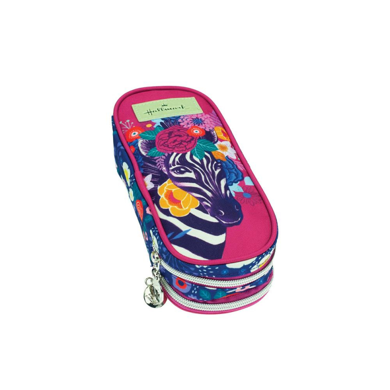 Κασετίνα Hallmark Zebra διπλή