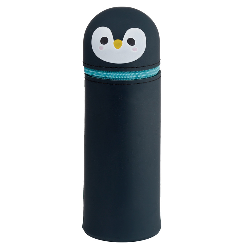 Κασετίνα - μολυβοθήκη σιλικόνης Adorable Animals Penguin