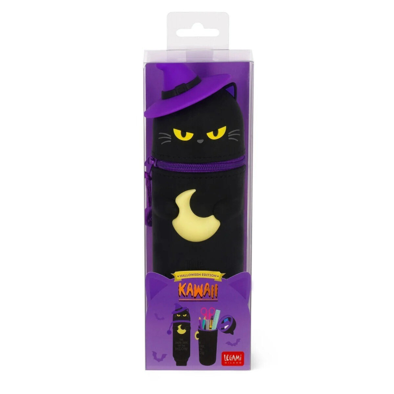 Κασετίνα - μολυβοθήκη σιλικόνης Legami Kitty Witch