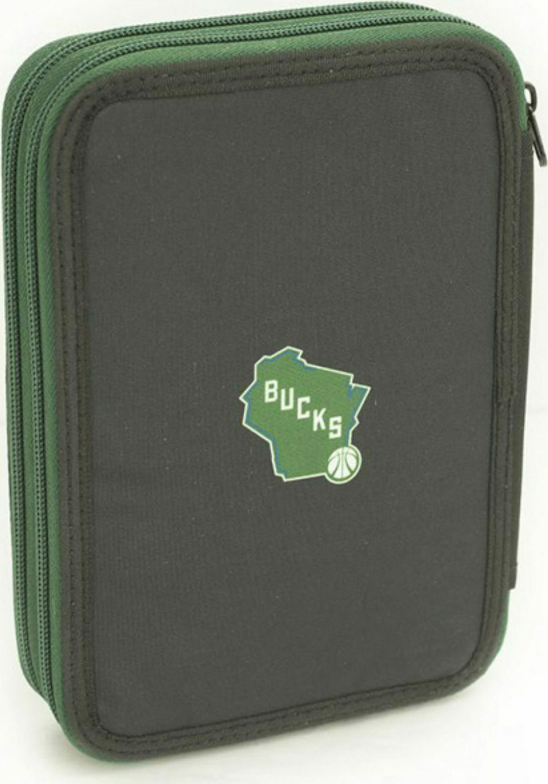 Κασετίνα NBA Milwaukee Bucks 21 Διπλή Τετράγωνη Γεμάτη