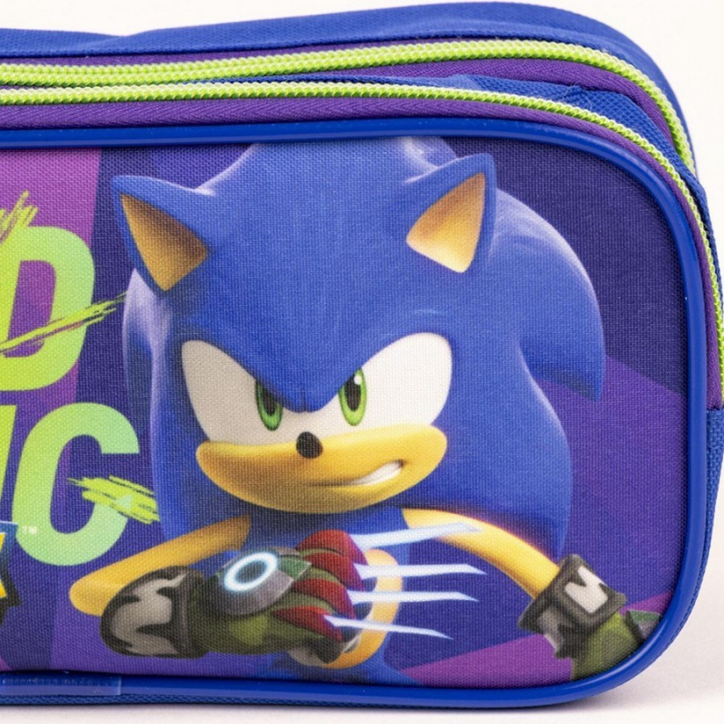 Κασετίνα Sonic Prime διπλή   Wild thing