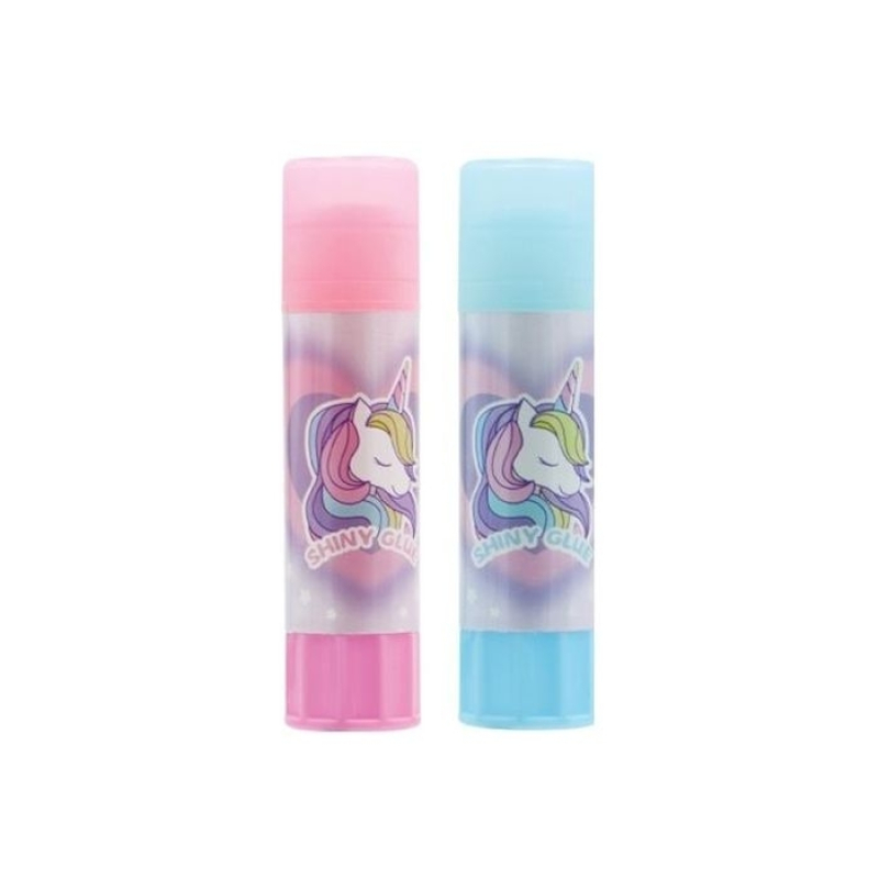 Κόλλα M&G με glitter unicorn 8gr 2 χρώματα