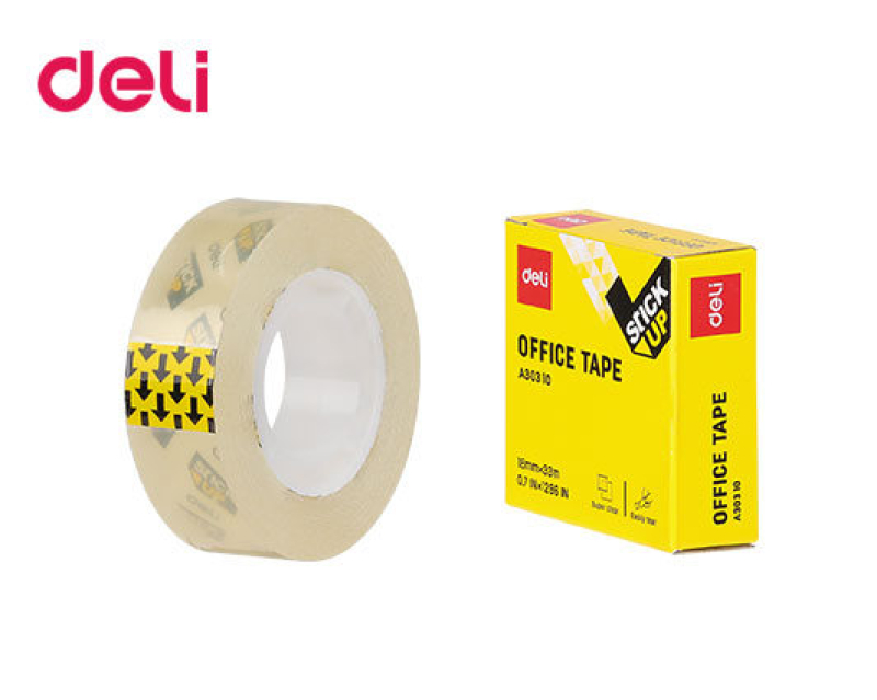 Κολλητική Ταινία Deli 18mm x 33m διάφανη