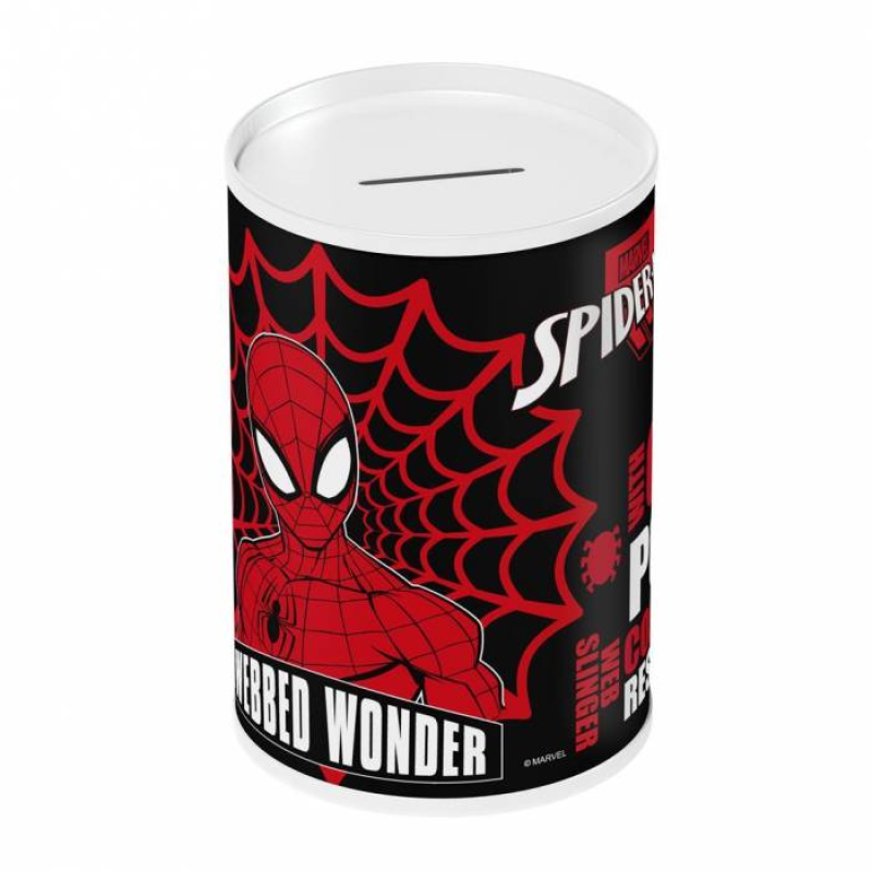 Κουμπαράς μεταλλικός Spiderman 10x15cm