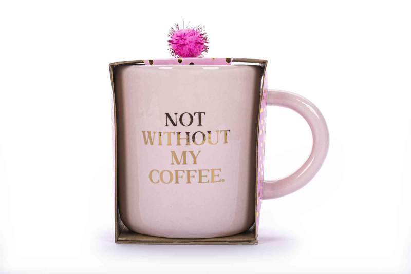 Κούπα Tri-Coastal Not without my coffee 500ml