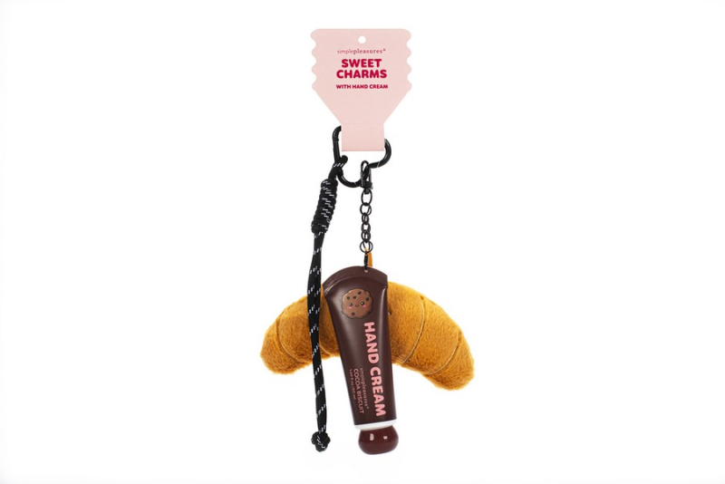 Κρέμα χεριών Tri-Coastal μπρελόκ με charms Cocoa Biscuit