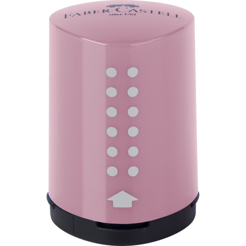 Ξύστρα Faber Castell grip mini Rose Shadow 183714