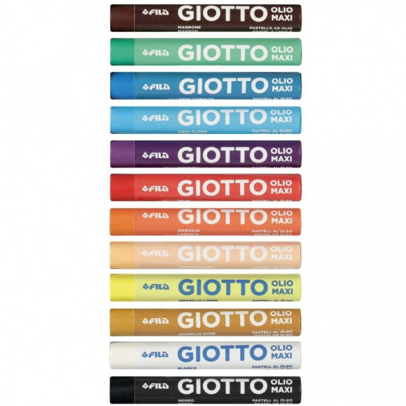 Λαδοπαστέλ Giotto Olio Maxi 12 τεμ