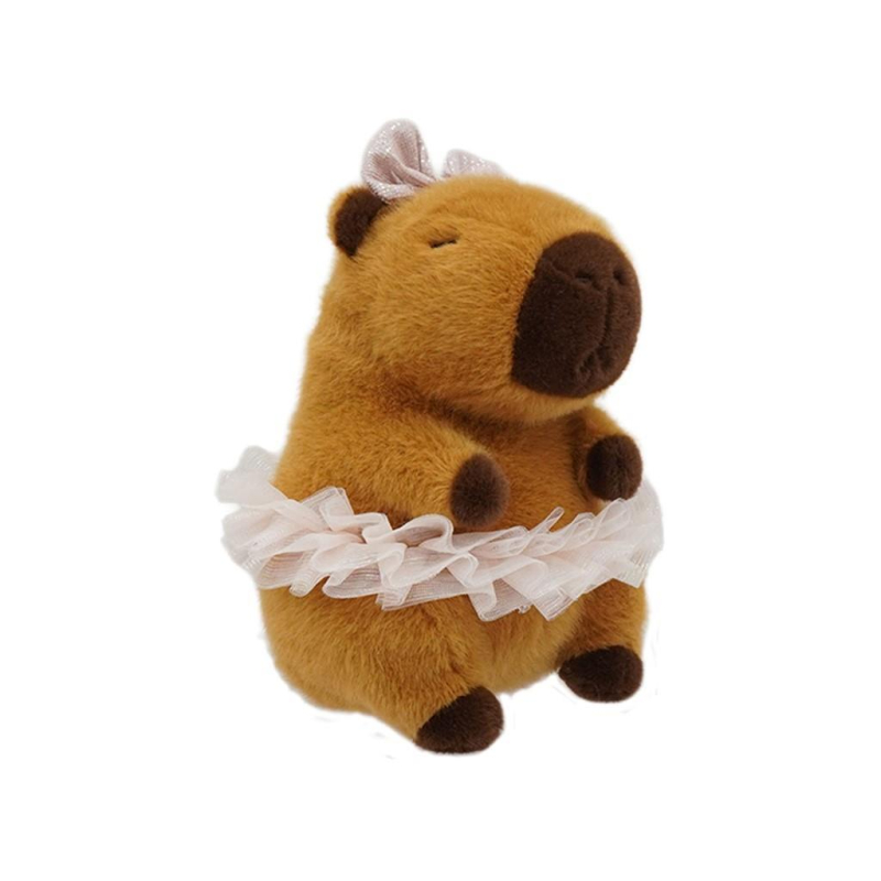 Λούτρινο Capybara Luna Squishcuties μπαλαρίνα 20cm