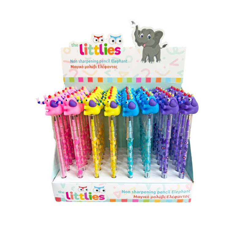 Μαγικό μολύβι The Littlies Elephant 4 χρώματα