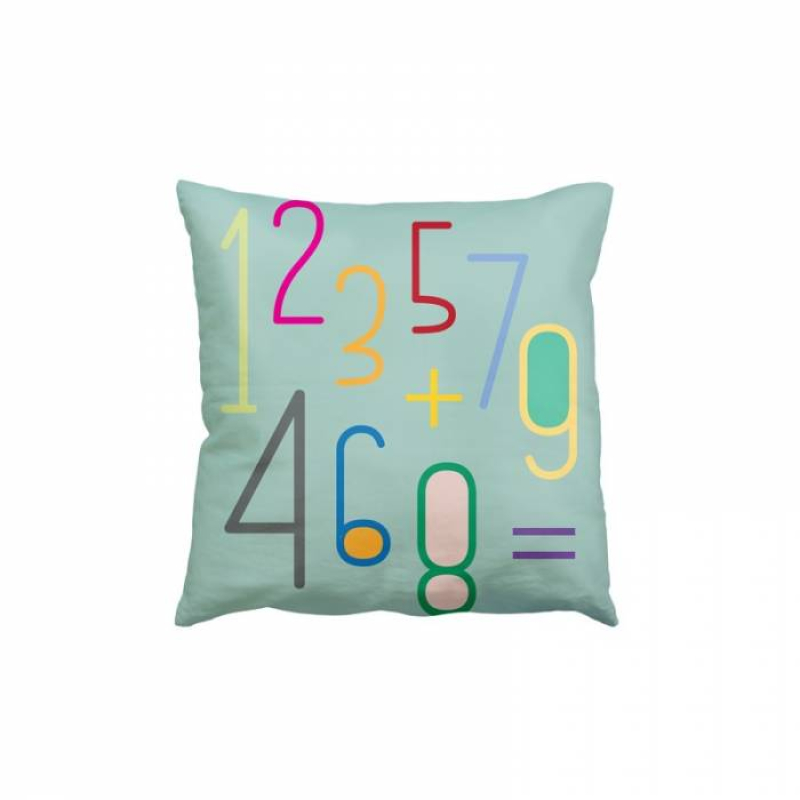 Μαξιλάρι Chic Mic βαμβακερό Numbers 50x50cm