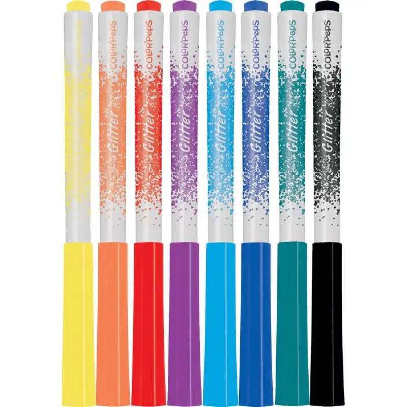 Μαρκαδόροι Maped Color Peps Glitter 8 τεμ