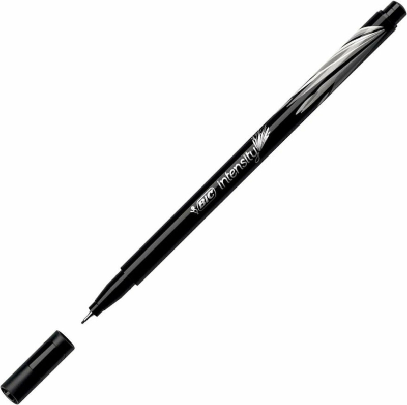 Μαρκαδόρος Bic Intensity Fine Μαύρο 0.4mm
