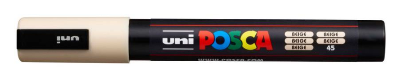 Μαρκαδόρος Posca PC-5M Beige
