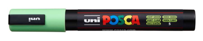 Μαρκαδόρος Posca PC-5M Light Green