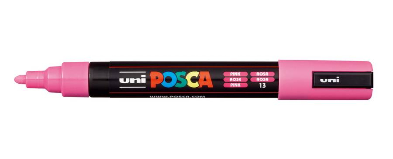 Μαρκαδόρος Posca PC-5M Pink