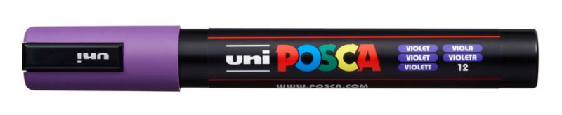 Μαρκαδόρος Posca PC-5M Violet