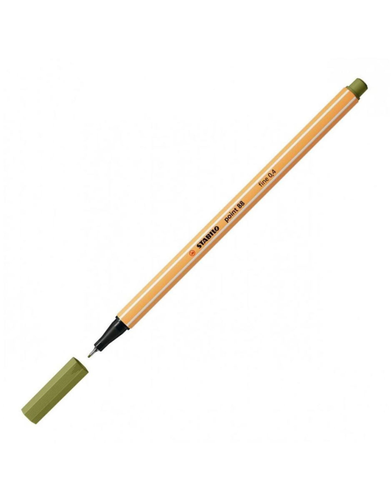 Μαρκαδόρος Stabilo Point 88/37 Mud Green