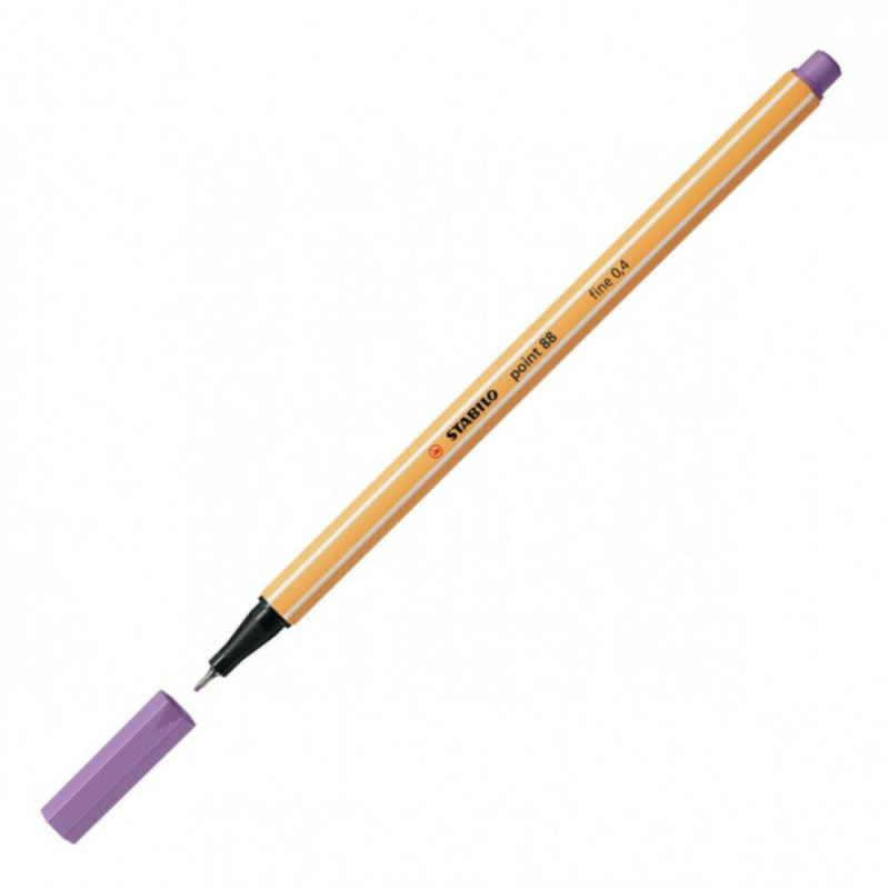 Μαρκαδόρος Stabilo Point 88/62 Grey Violet